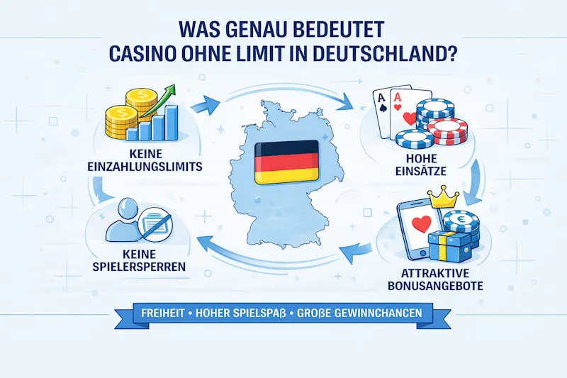Was genau bedeutet Casino ohne Limit in Deutschland?