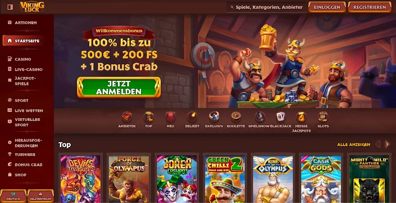 VikingLuck – Schnelle Auszahlungen und EU-Lizenz
